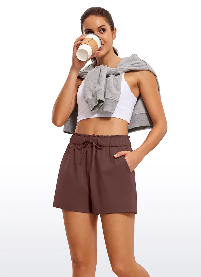 Stretch Drawstring Pocket Shorts 2.5" - Image 22