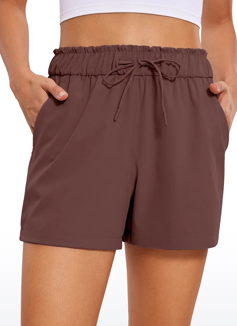 Stretch Drawstring Pocket Shorts 2.5" - Image 24