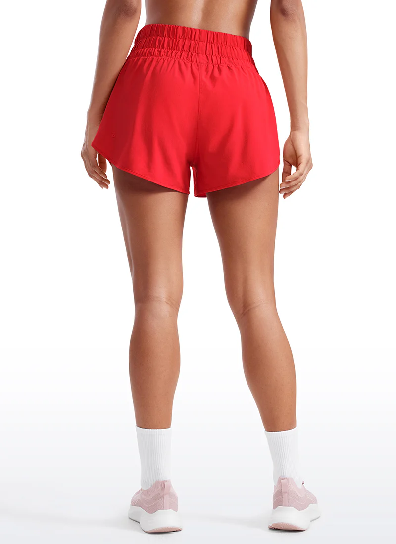 Feathery-Fit Soft Pocket High Rise Shorts 3'' - Image 2