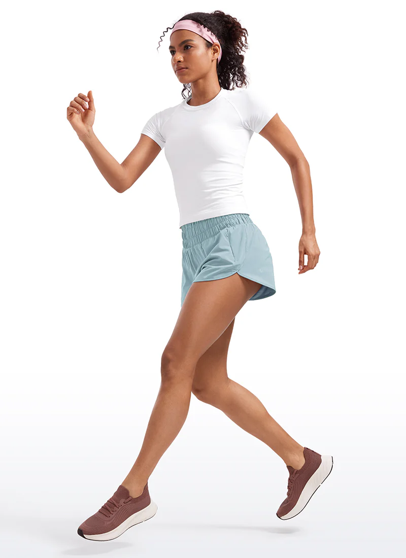Feathery-Fit Soft Pocket High Rise Shorts 3'' - Image 3