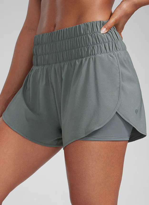 Feathery-Fit Soft  2 in 1 High Rise Shorts 3'' - Image 22