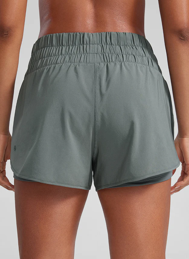 Feathery-Fit Soft  2 in 1 High Rise Shorts 3'' - Image 23