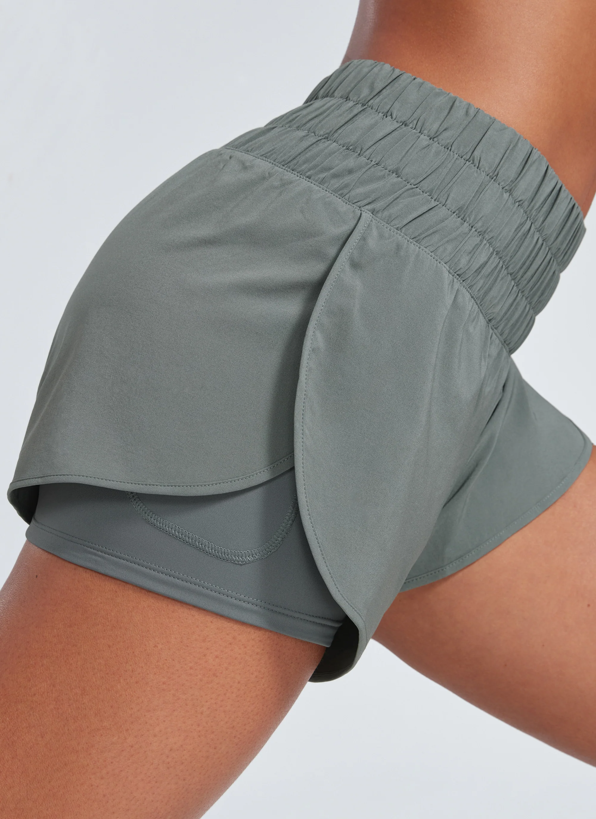 Feathery-Fit Soft  2 in 1 High Rise Shorts 3'' - Image 24