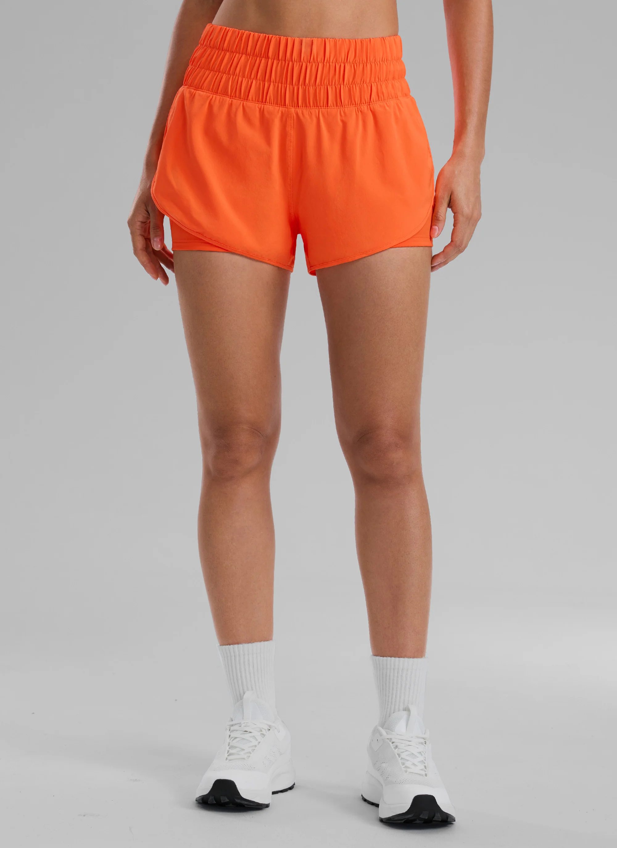 Feathery-Fit Soft  2 in 1 High Rise Shorts 3'' - Image 43