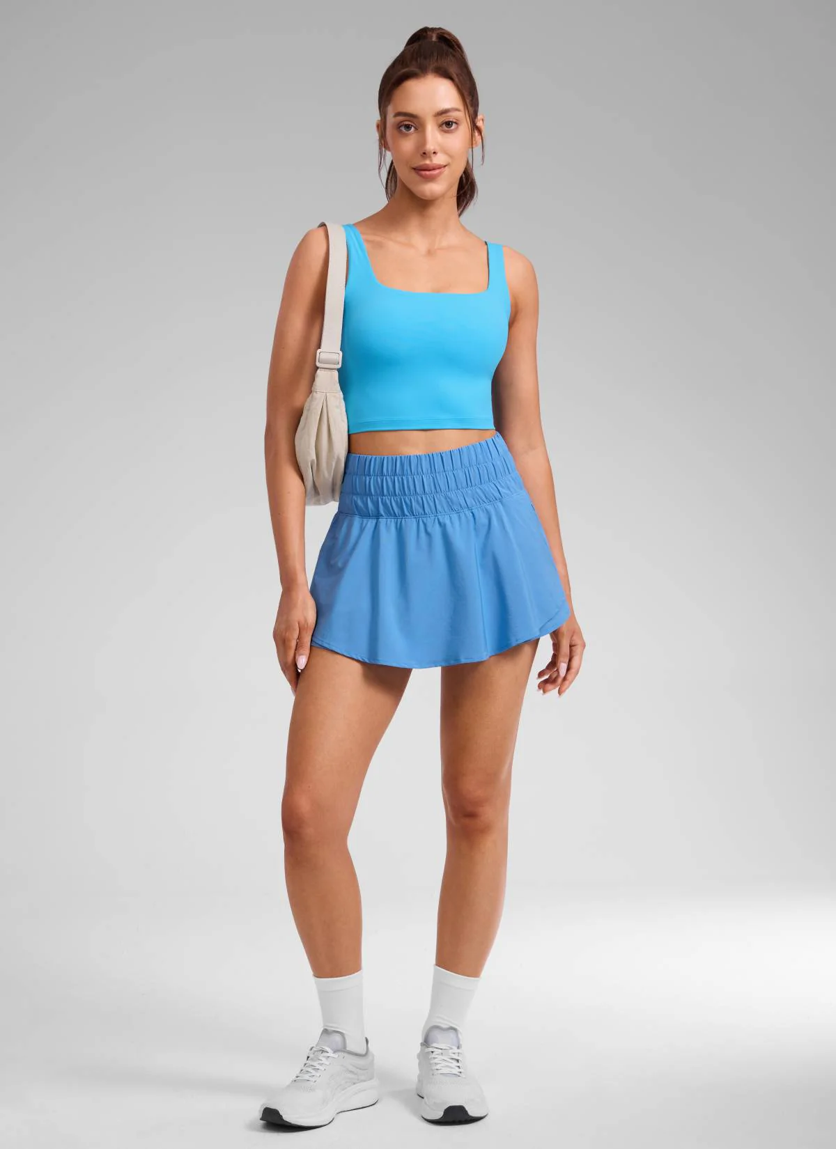 Feathery-Fit Soft 2 in 1 Zip Pocket Shorts - Image 26