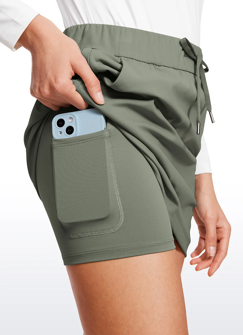 Stretch Drawstring Liner Skirt 15'' - 5 Pocket - Image 23