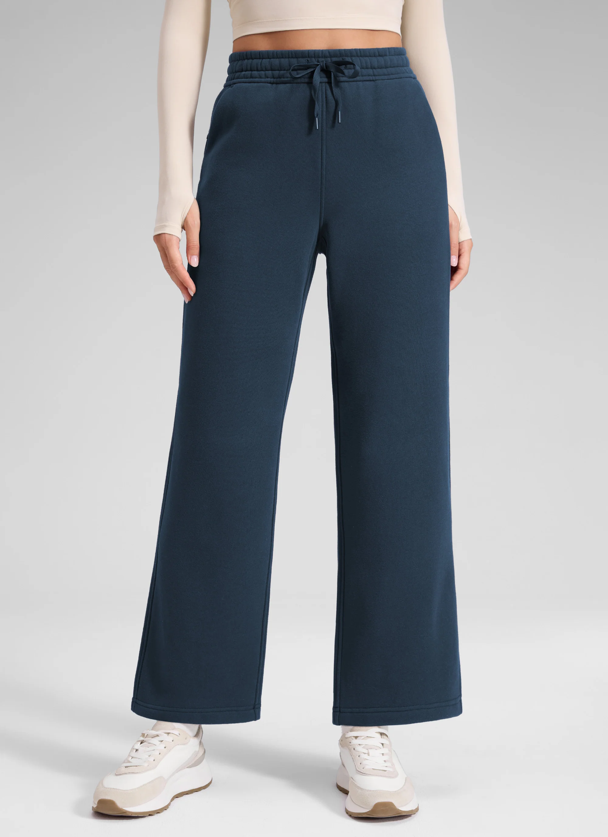 Fleece Lined Straight Leg Sweatpant 28'' - Image 2