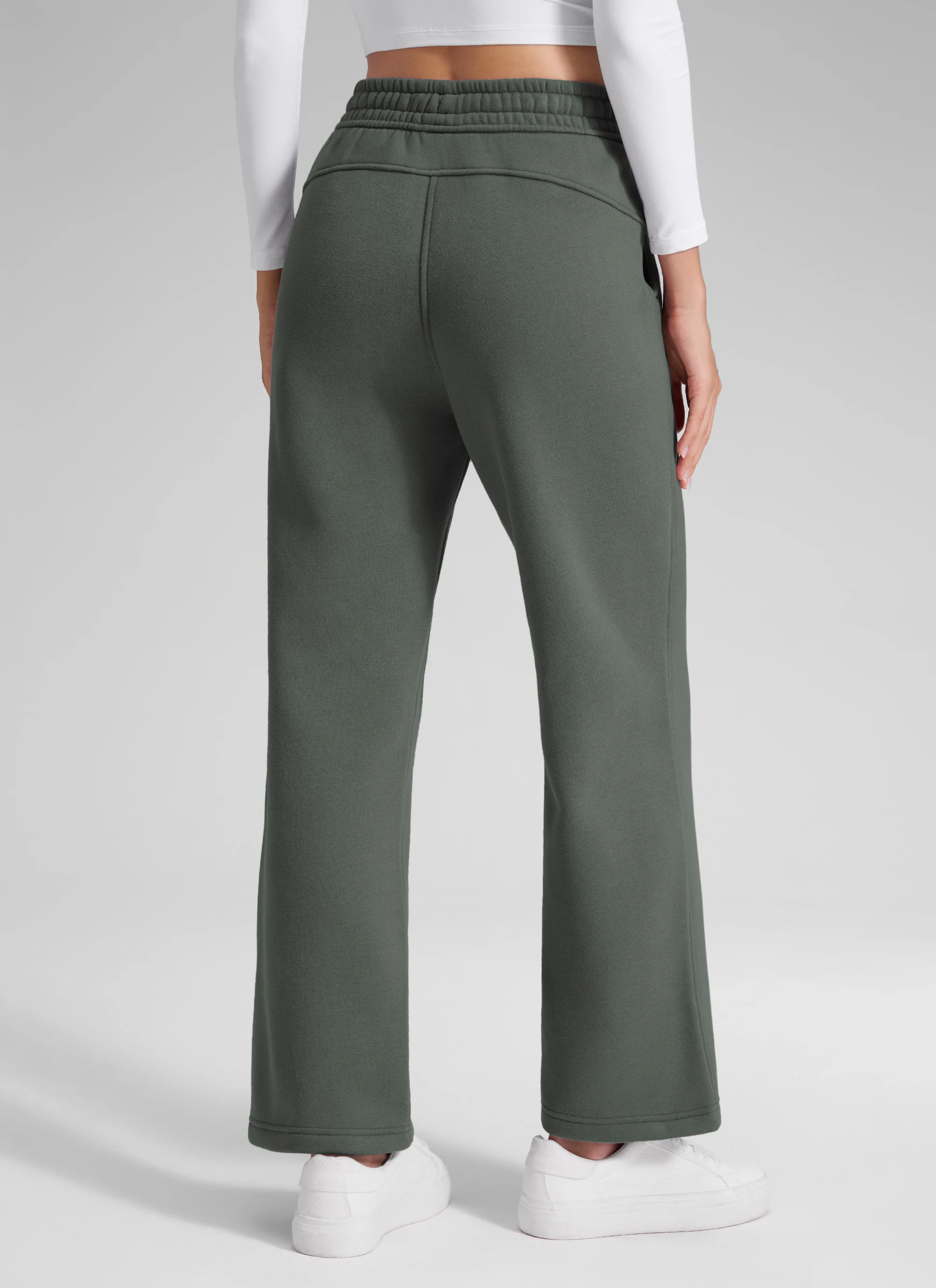 Fleece Lined Straight Leg Sweatpant 28'' - Image 28