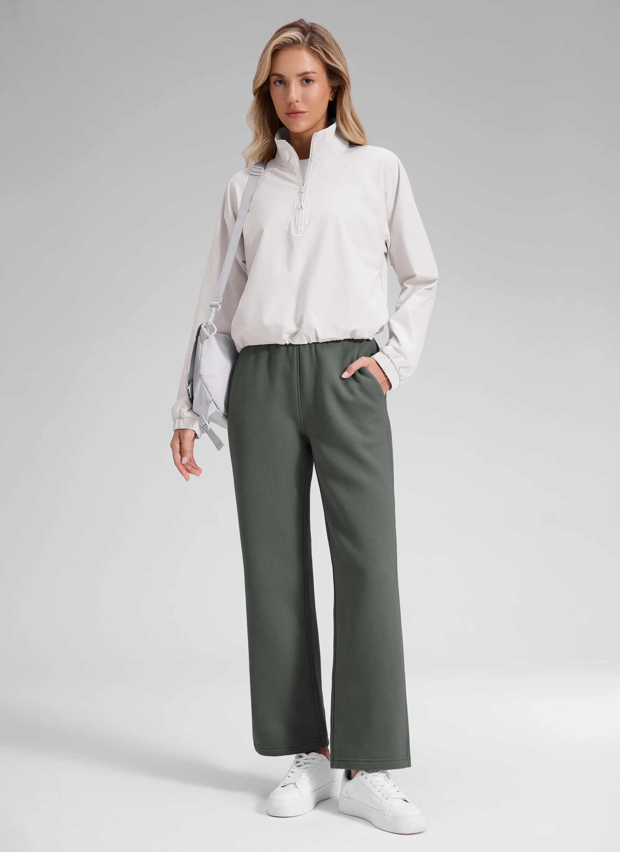 Fleece Lined Straight Leg Sweatpant 28'' - Image 29
