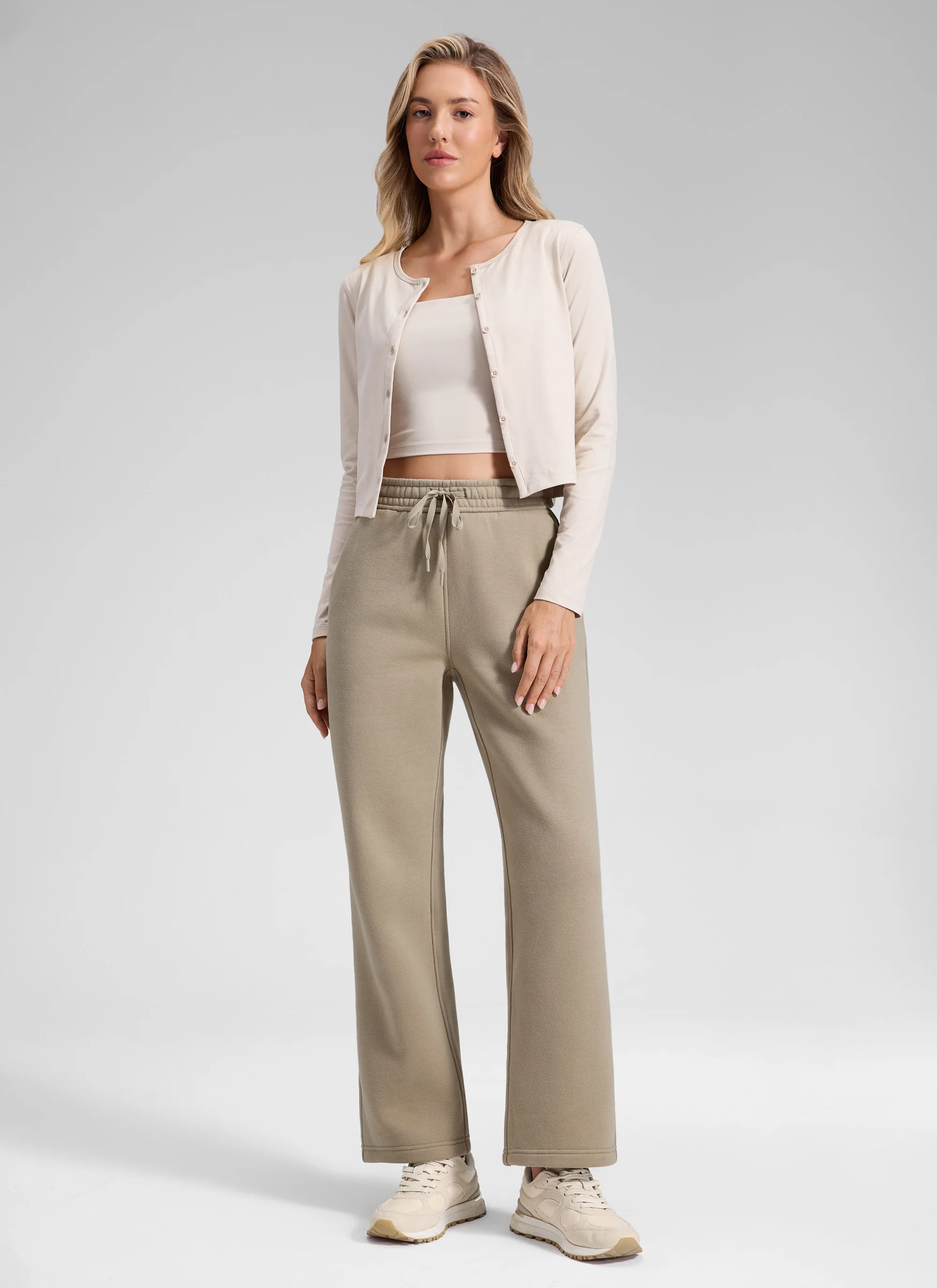 Fleece Lined Straight Leg Sweatpant 28'' - Image 34