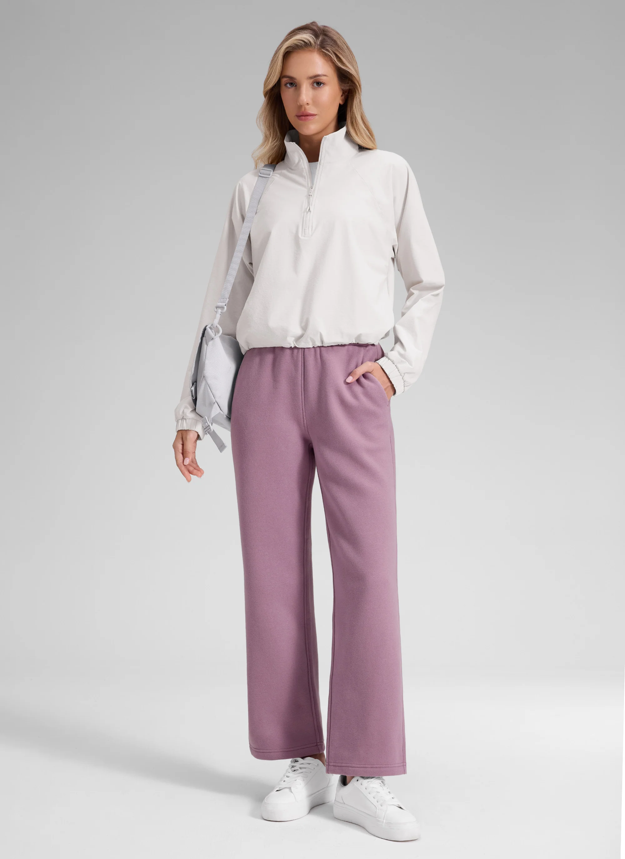 Fleece Lined Straight Leg Sweatpant 28'' - Image 39