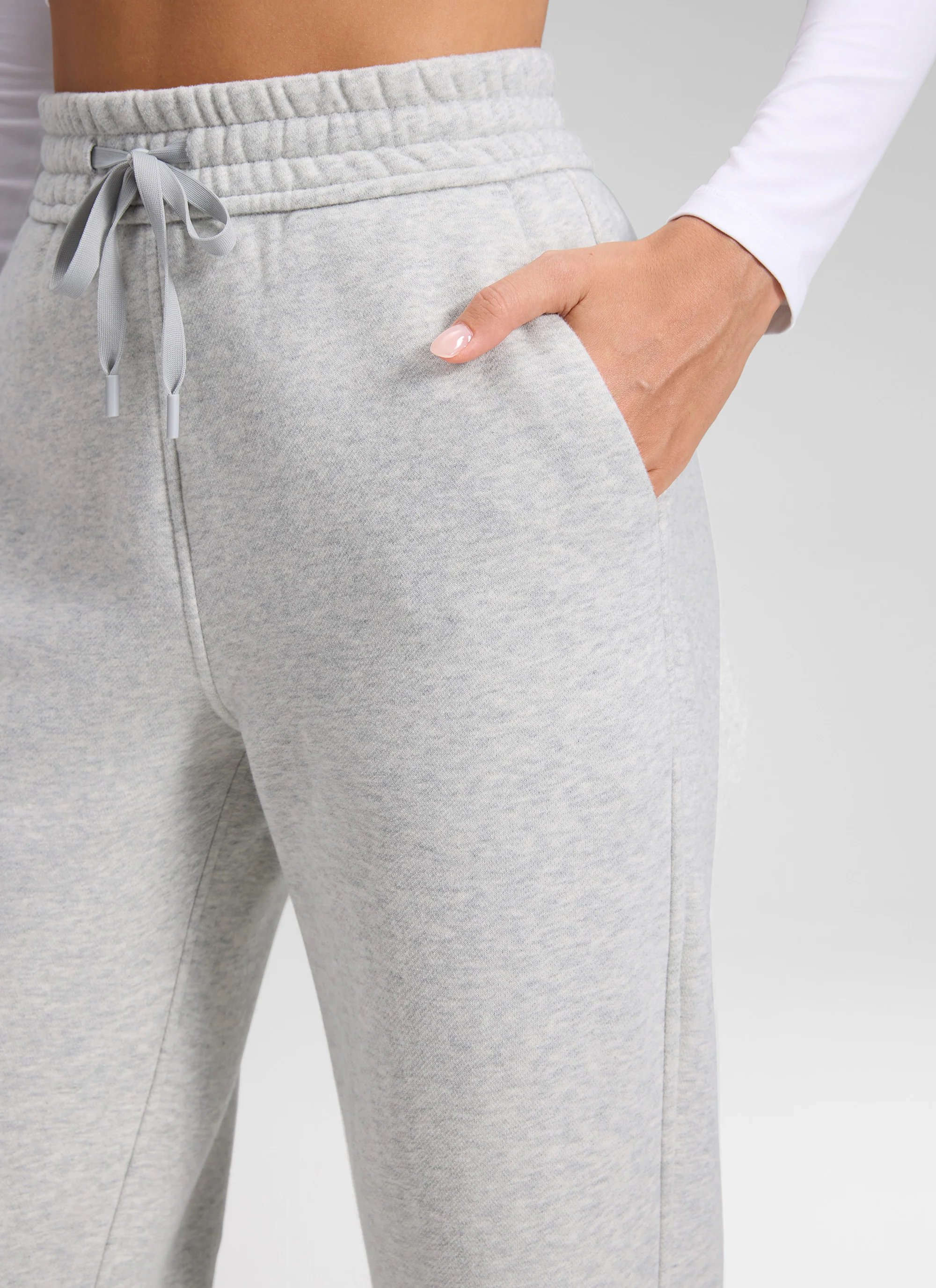 Fleece Lined Straight Leg Sweatpant 28'' - Image 45