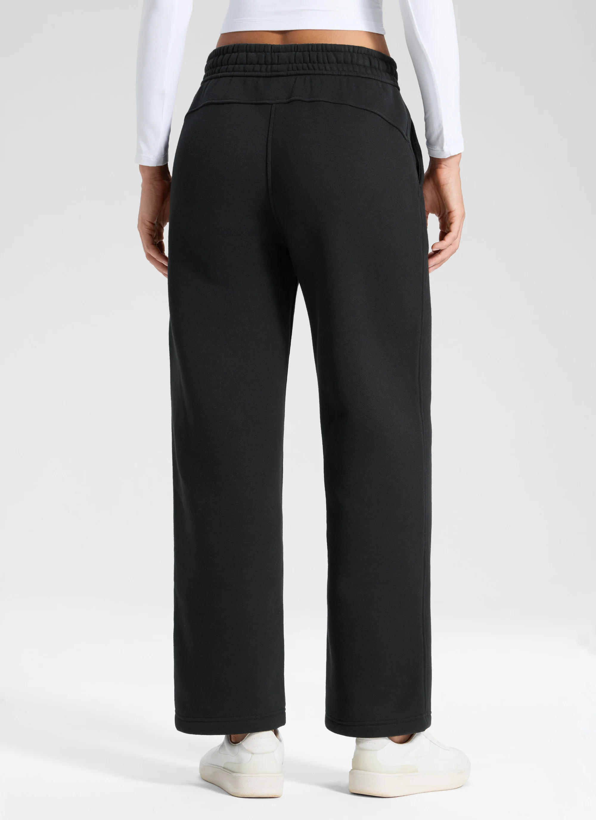 Fleece Lined Straight Leg Sweatpant 28'' - Image 7
