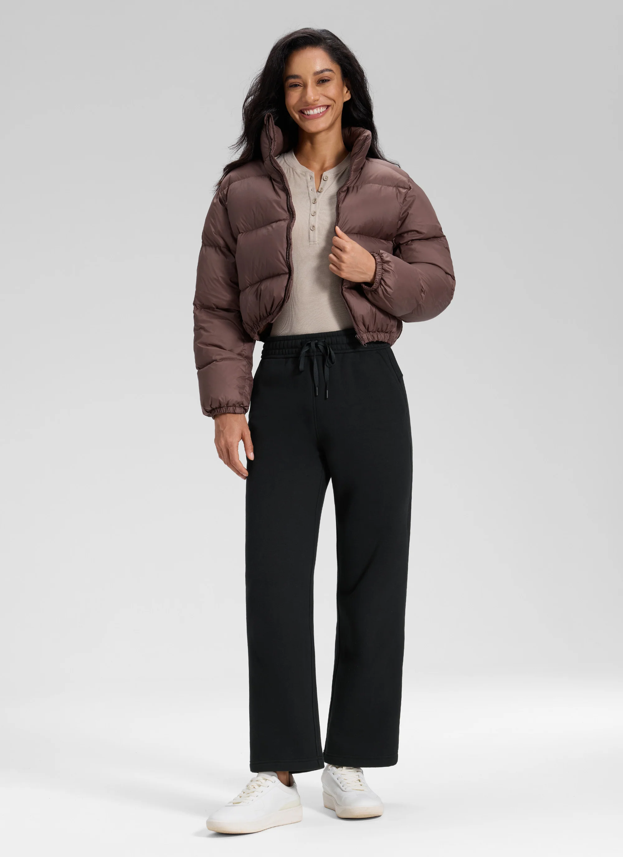 Fleece Lined Straight Leg Sweatpant 28'' - Image 8