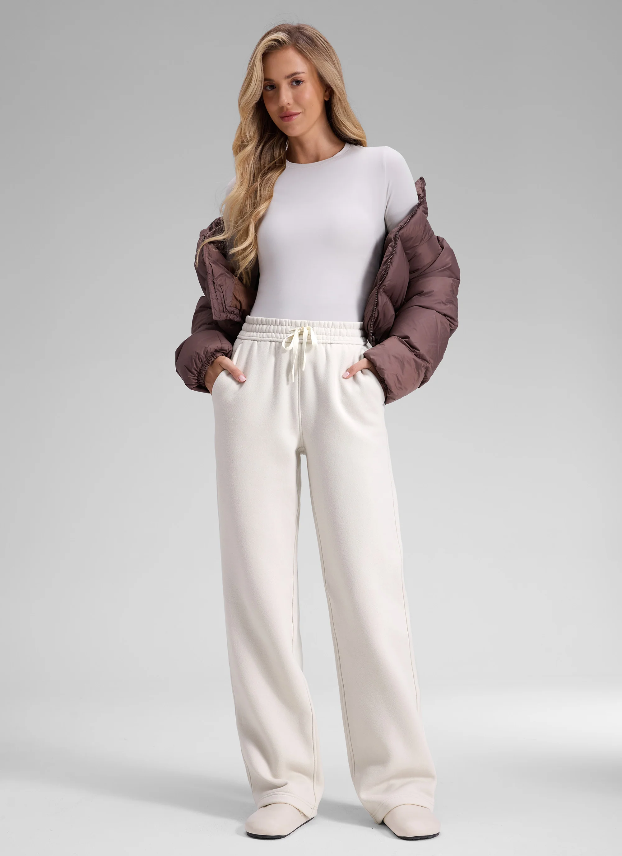 Fleece Straight Leg Lined Sweatpant 32'' - Image 15