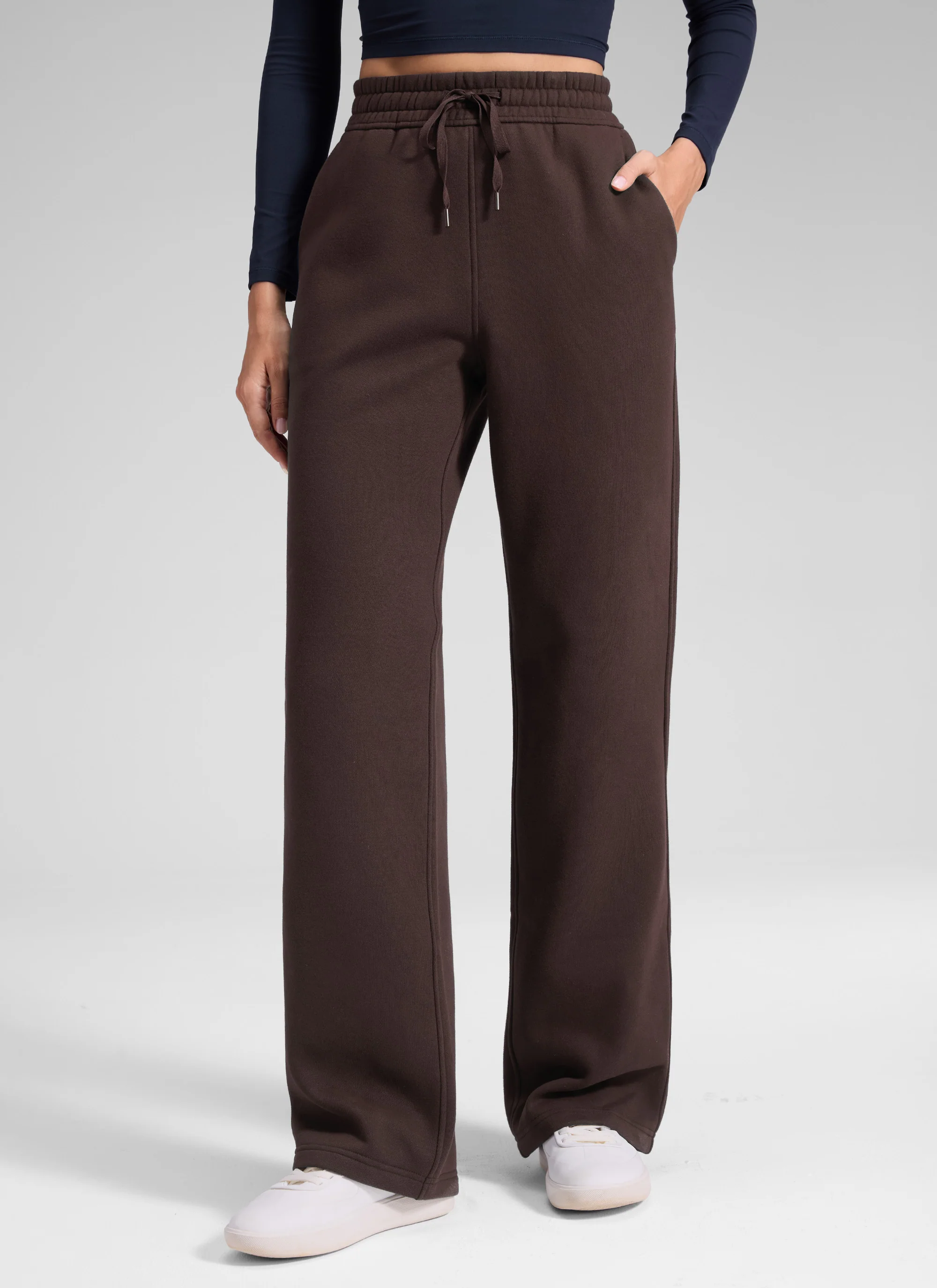 Fleece Straight Leg Lined Sweatpant 32'' - Image 2