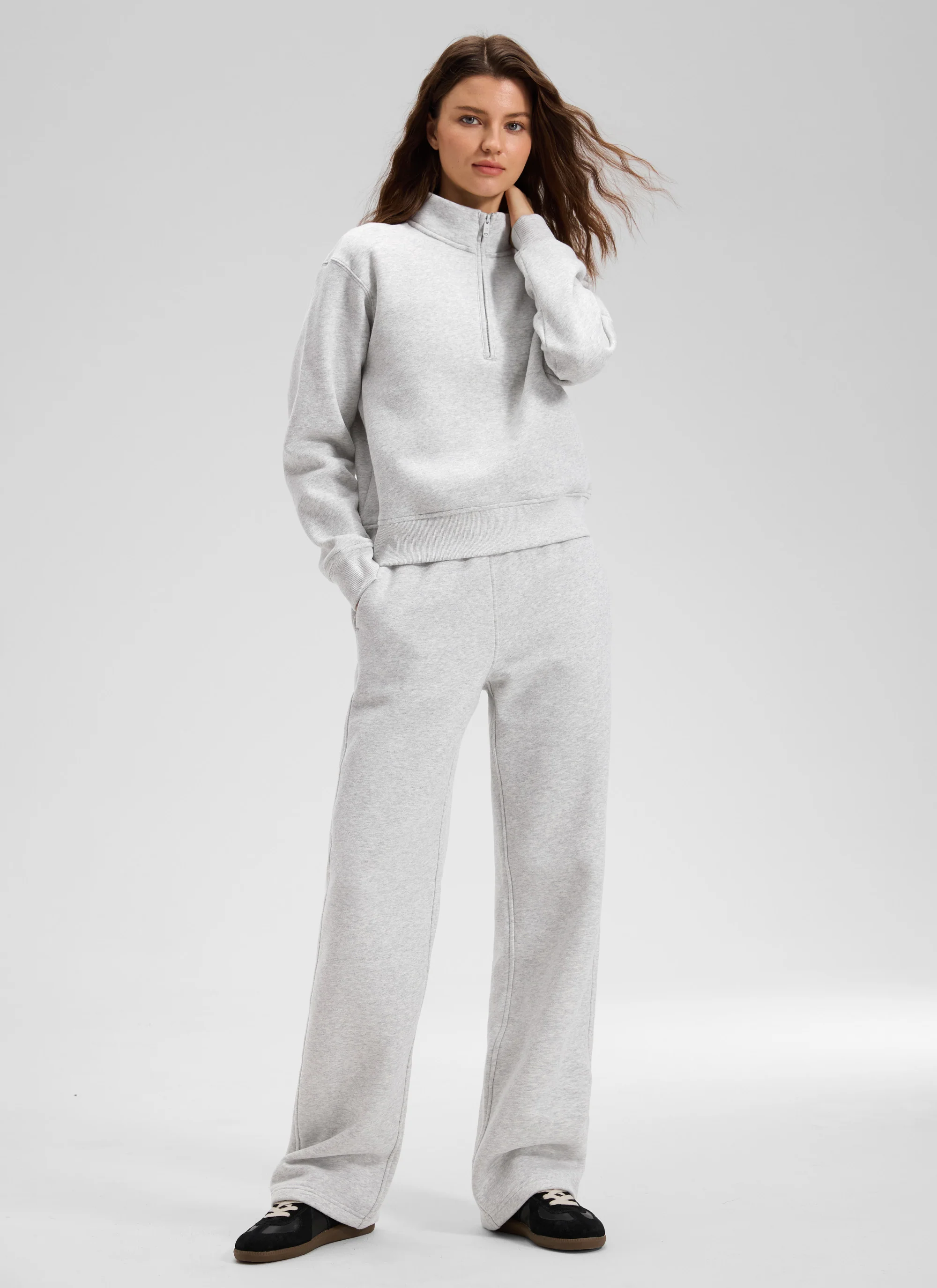 Fleece Straight Leg Lined Sweatpant 32'' - Image 39