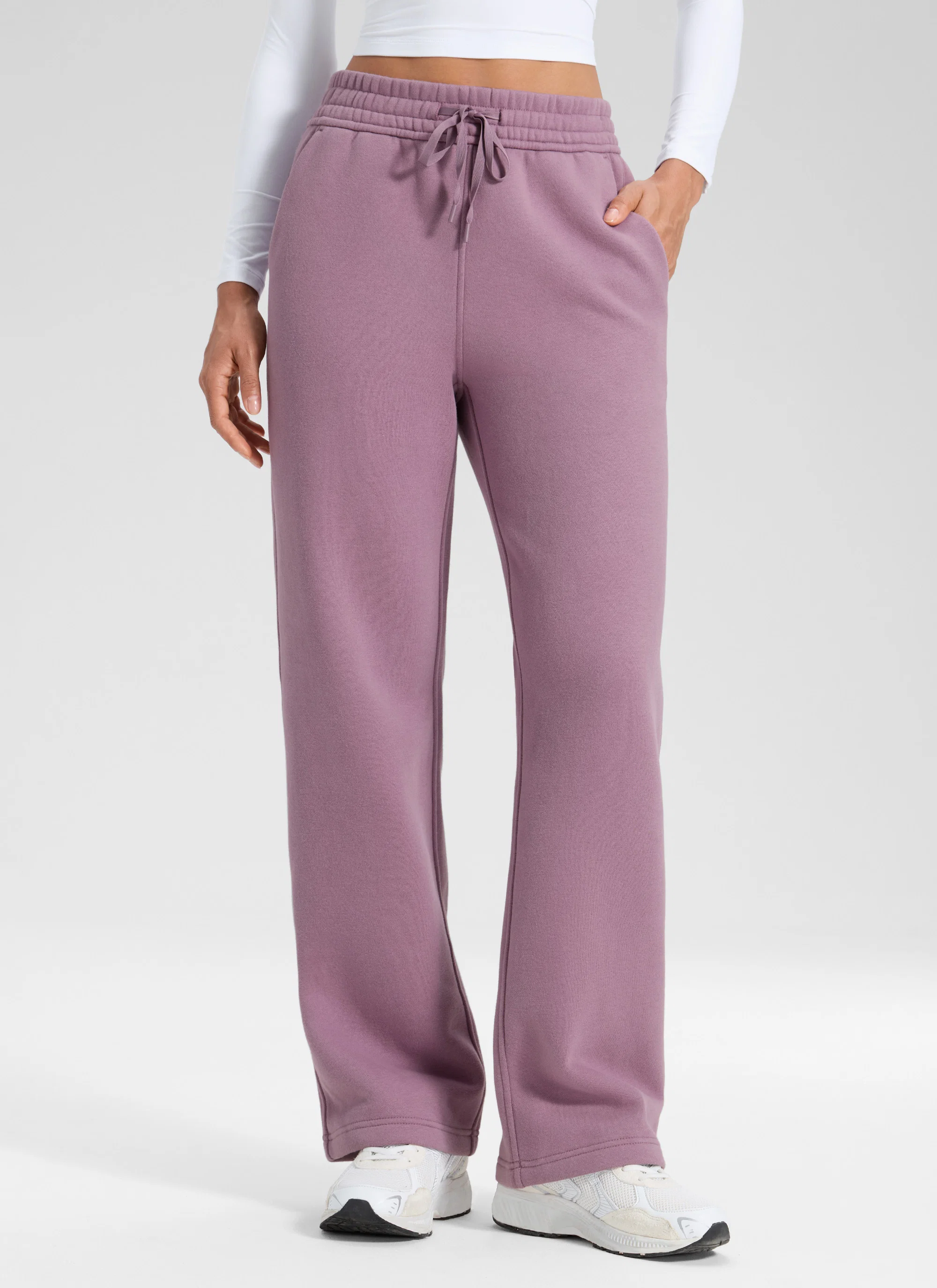 Fleece Lined Straight Leg Sweatpant 30'' - Image 13