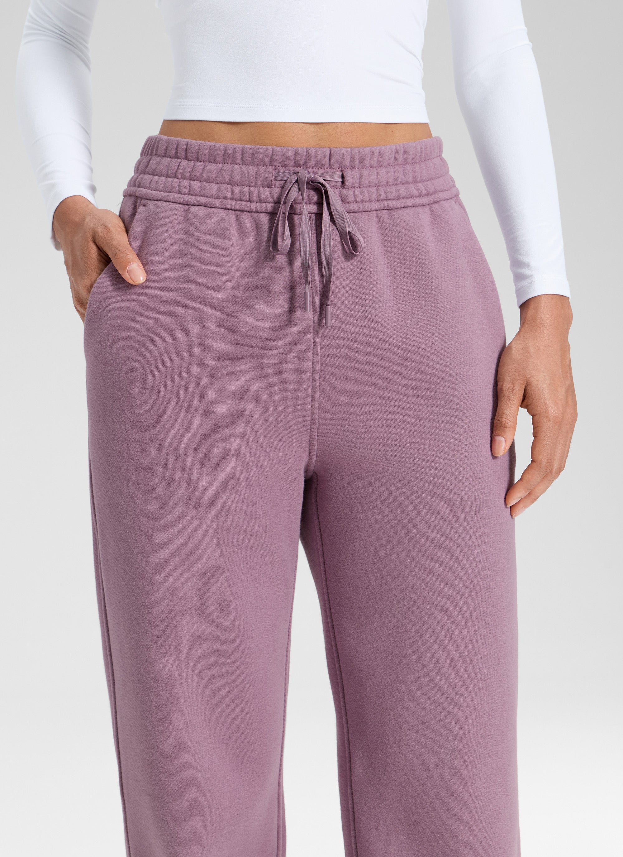 Fleece Lined Straight Leg Sweatpant 30'' - Image 16