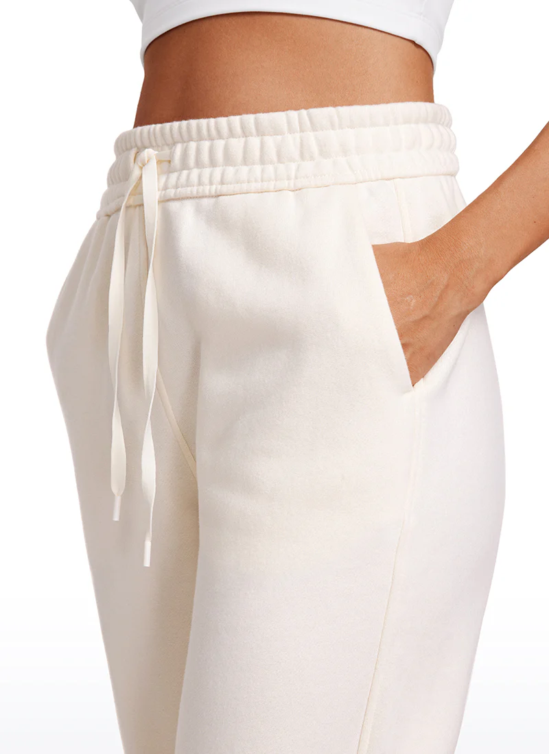 Fleece Lined High Rise Sweatpant 28'' - Image 3