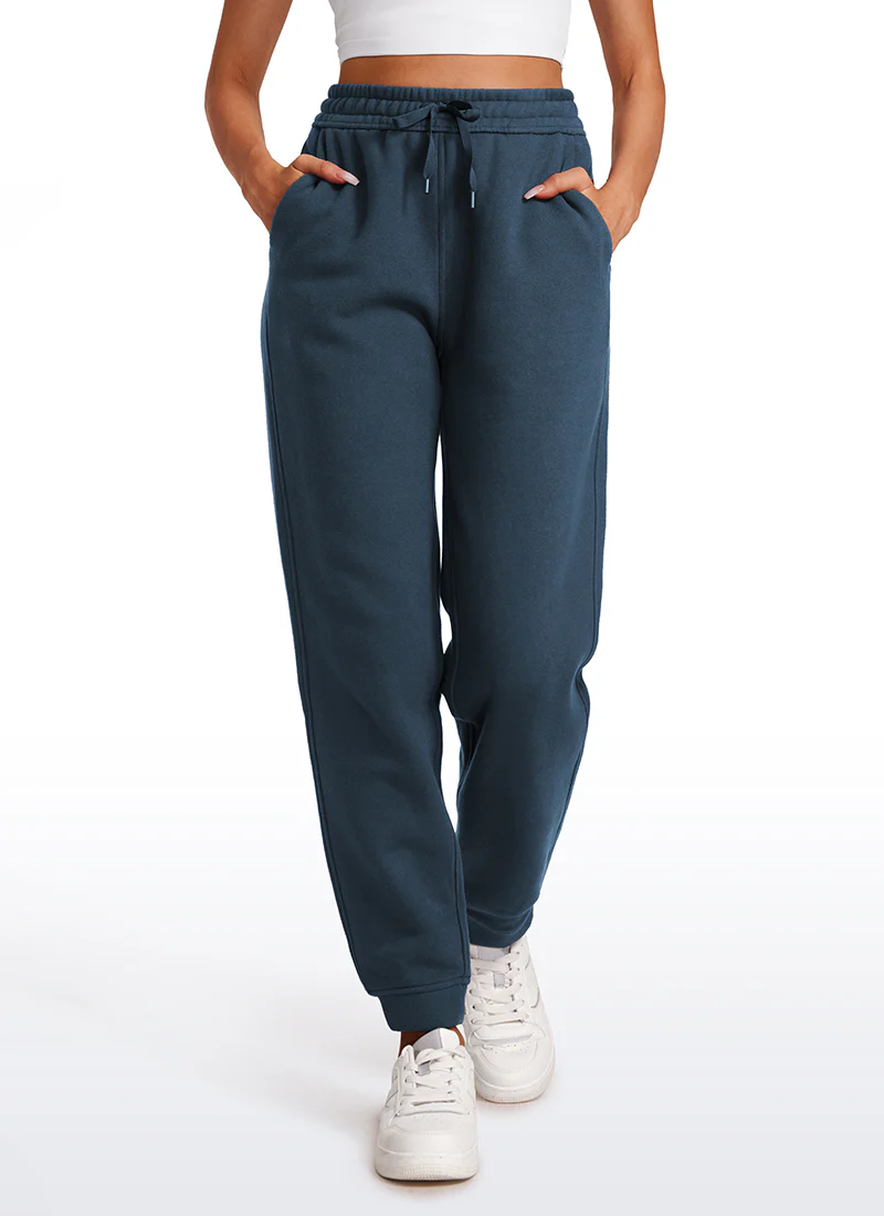 Fleece Lined High Rise Sweatpant 28'' - Image 6