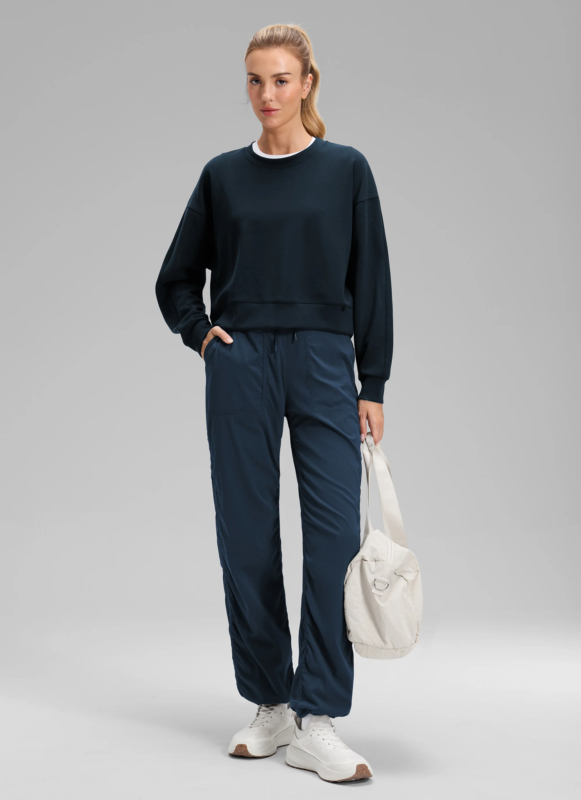 Fleece Lined Straight Leg Pocket Pant 30" - Image 3