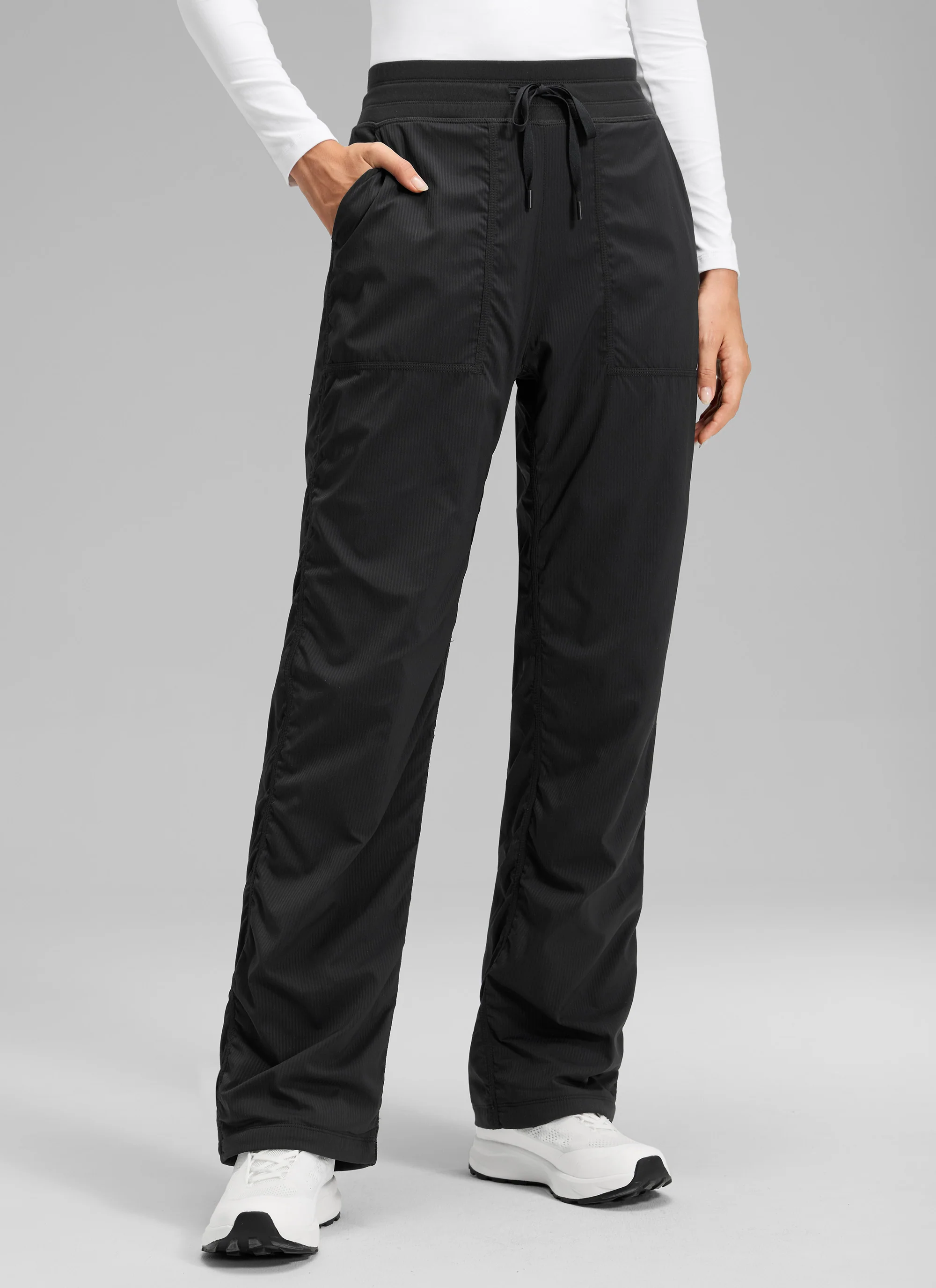 Fleece Lined Straight Leg Pocket Pant 30" - Image 6