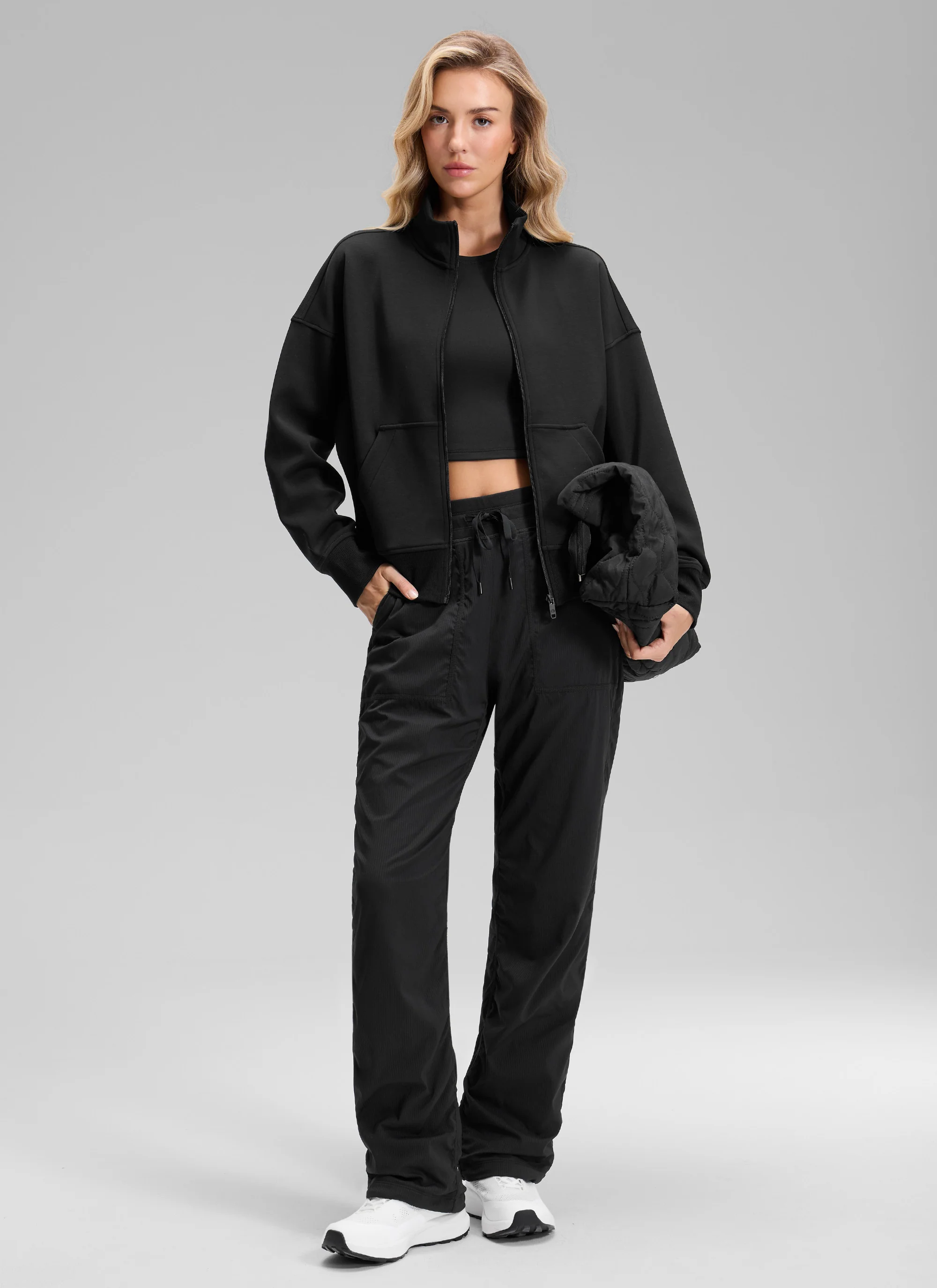 Fleece Lined Straight Leg Pocket Pant 30" - Image 8