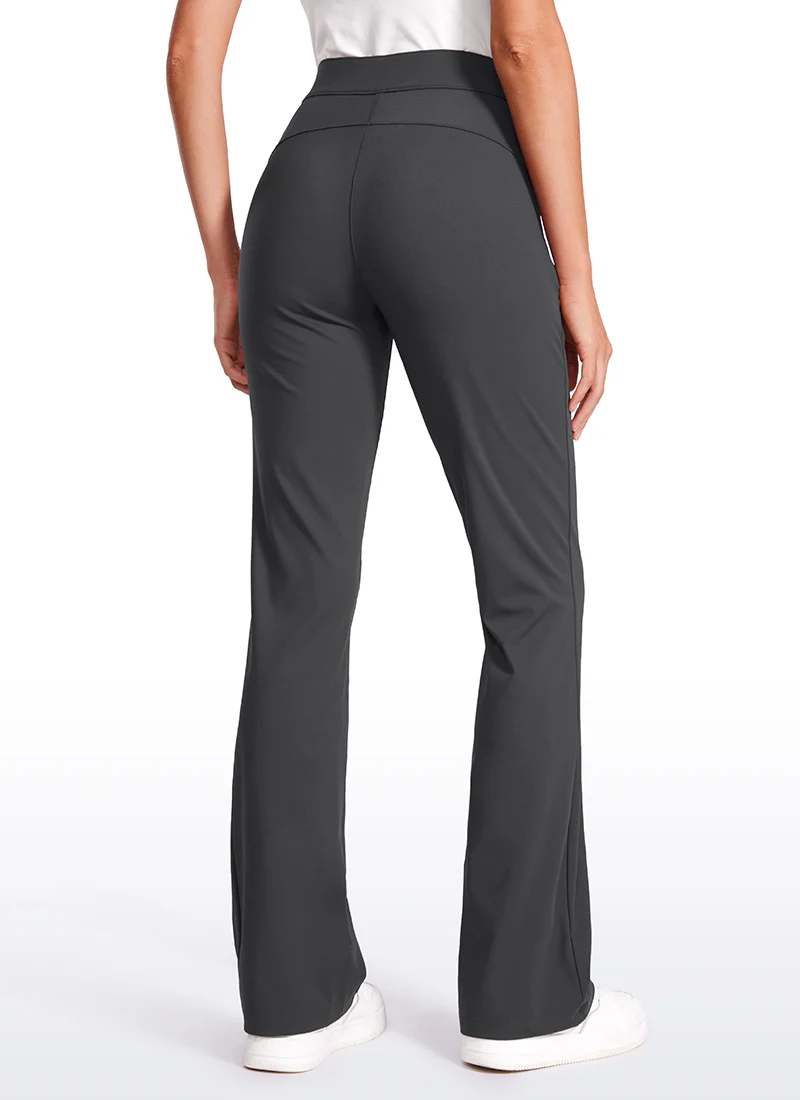Stretch Flared Pants with Zip Pockets 31" - Image 2