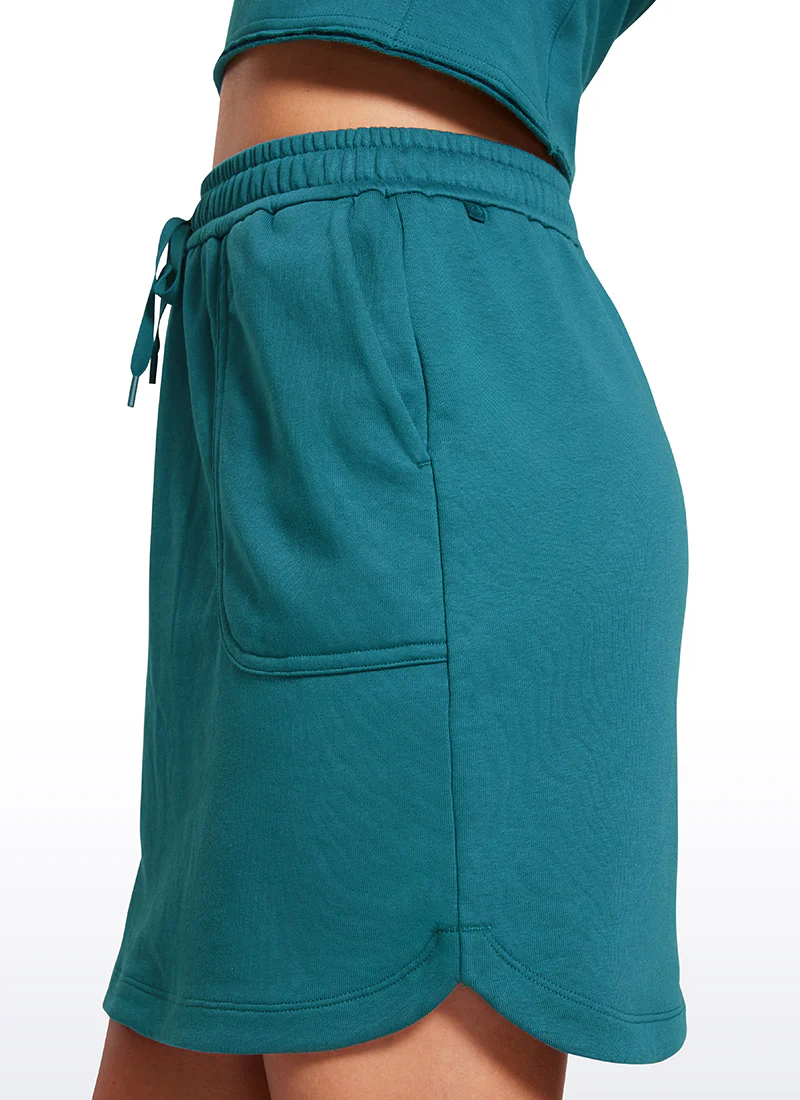 Down the Street Pocket Sweat Jersey Skirt 17'' - Image 29