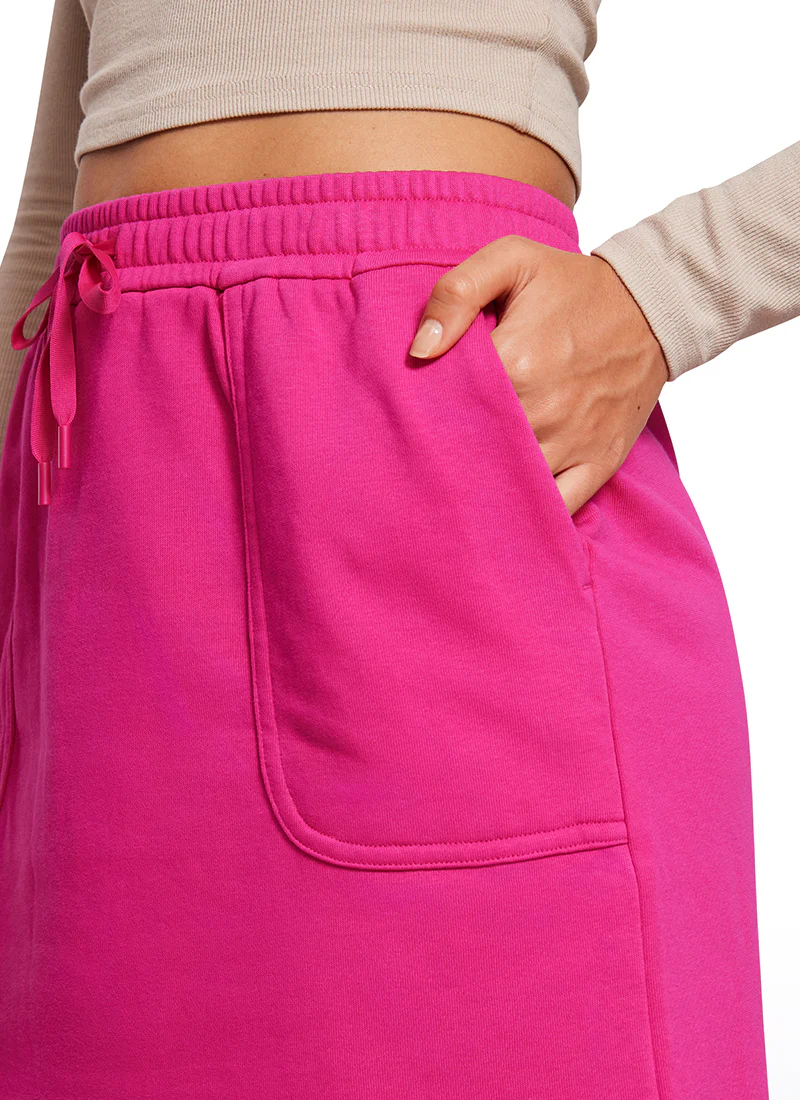 Down the Street Pocket Sweat Jersey Skirt 17'' - Image 39