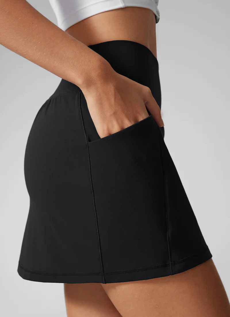 Butterlift® High Rise Pocket A Line Skirt 15'' - Image 10
