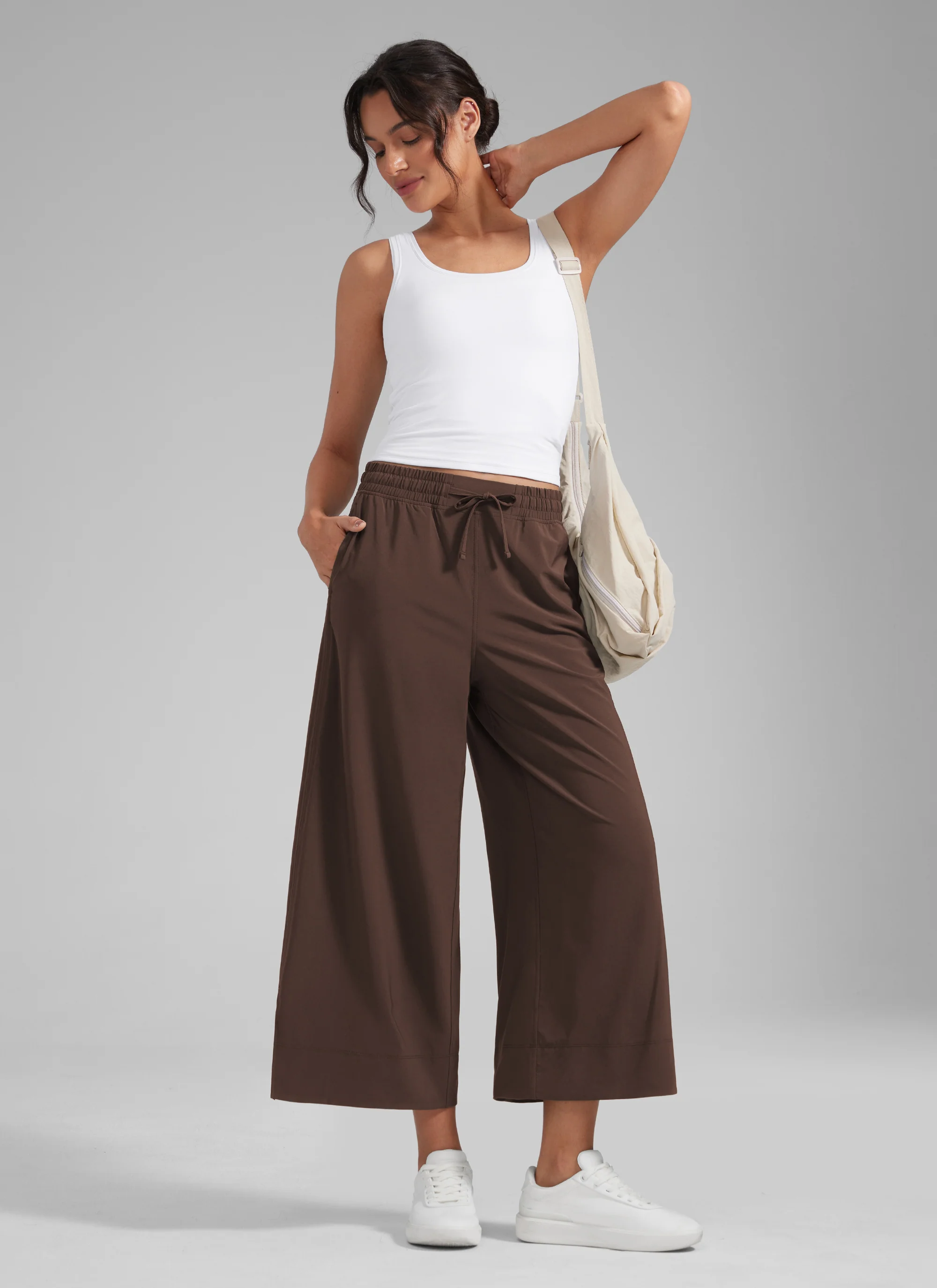 Feathery-Fit Soft Pocket High Rise Pant 25'' - Image 4