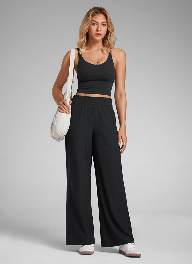 Feathery-Fit Drapey Wide Leg Pant 30" - Image 5