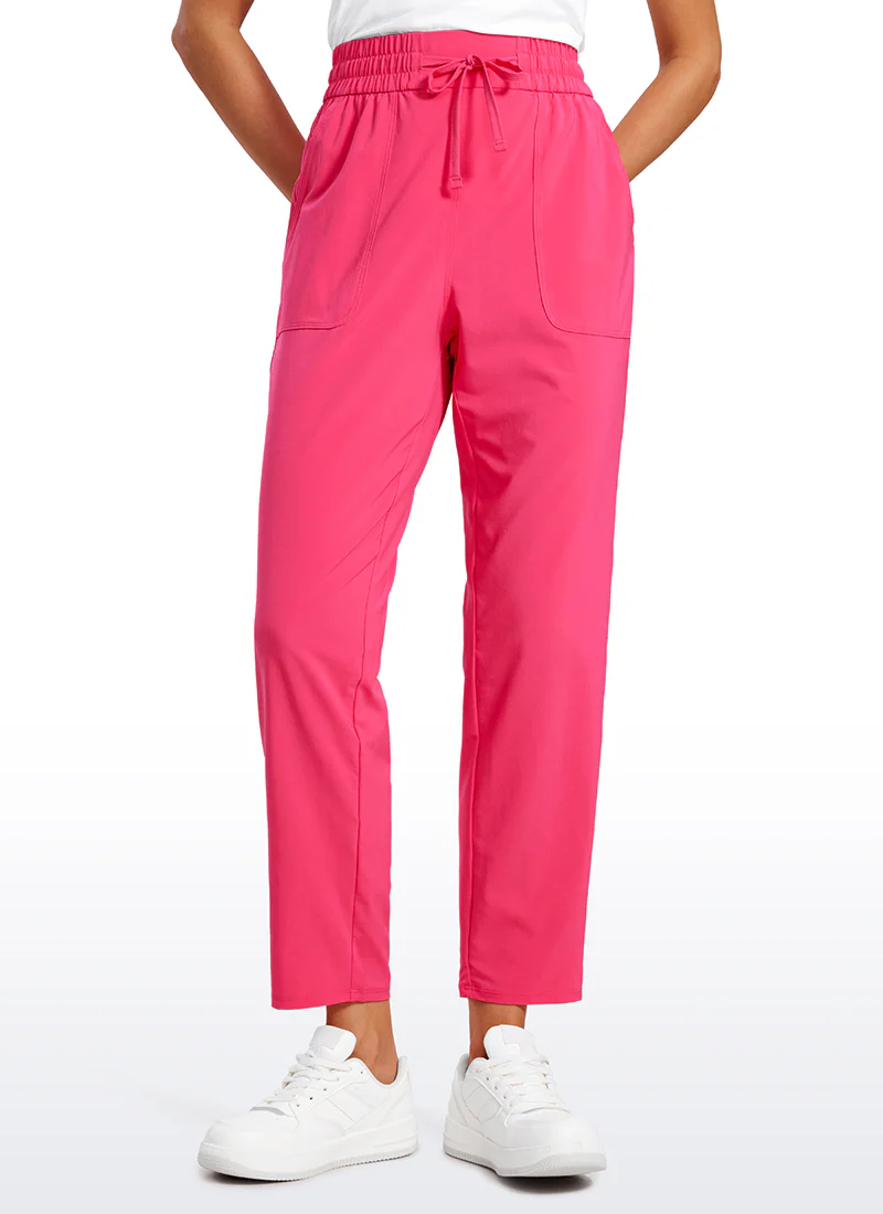Feathery-Fit Soft Casual Workout Pants with Pockets 27" - Image 12