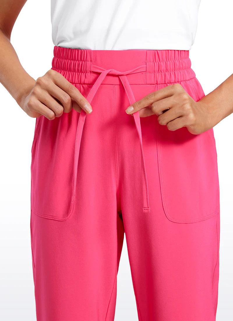 Feathery-Fit Soft Casual Workout Pants with Pockets 27" - Image 15