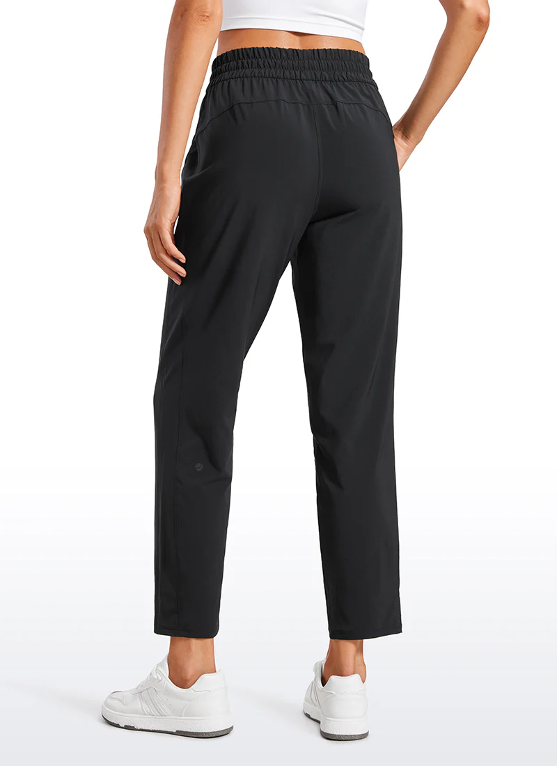 Feathery-Fit Soft Casual Workout Pants with Pockets 27" - Image 5