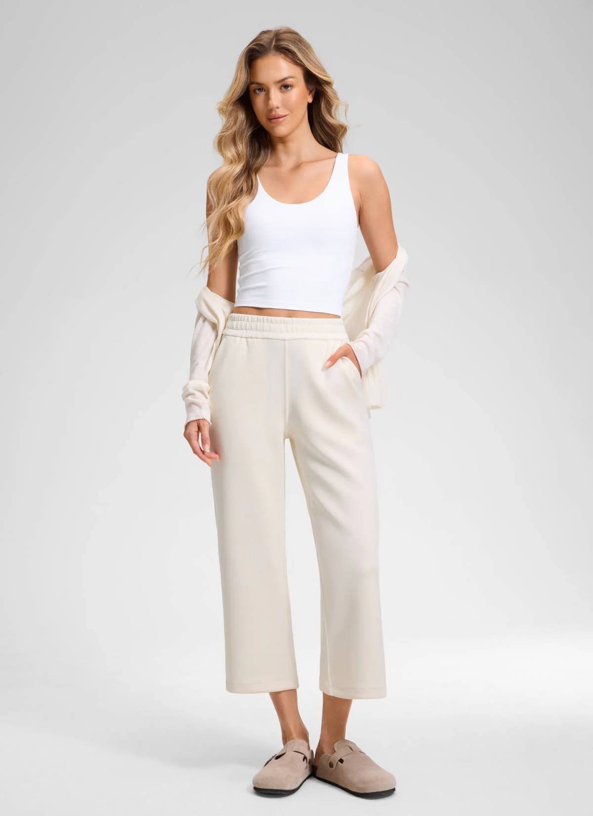 SoftAura Modal High Rise Pocket Sweatpant 24" - Image 13