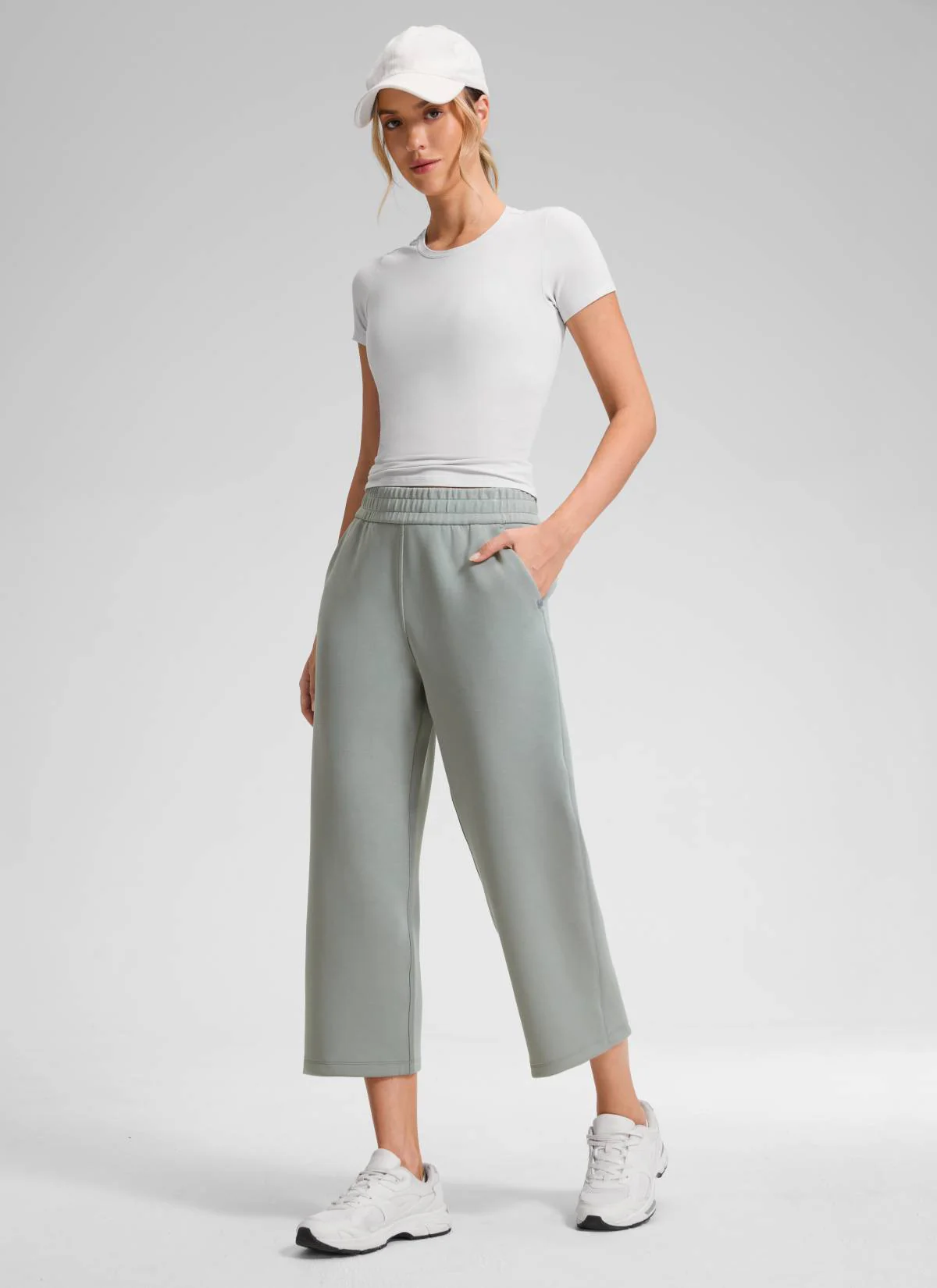 SoftAura Modal High Rise Pocket Sweatpant 24" - Image 3