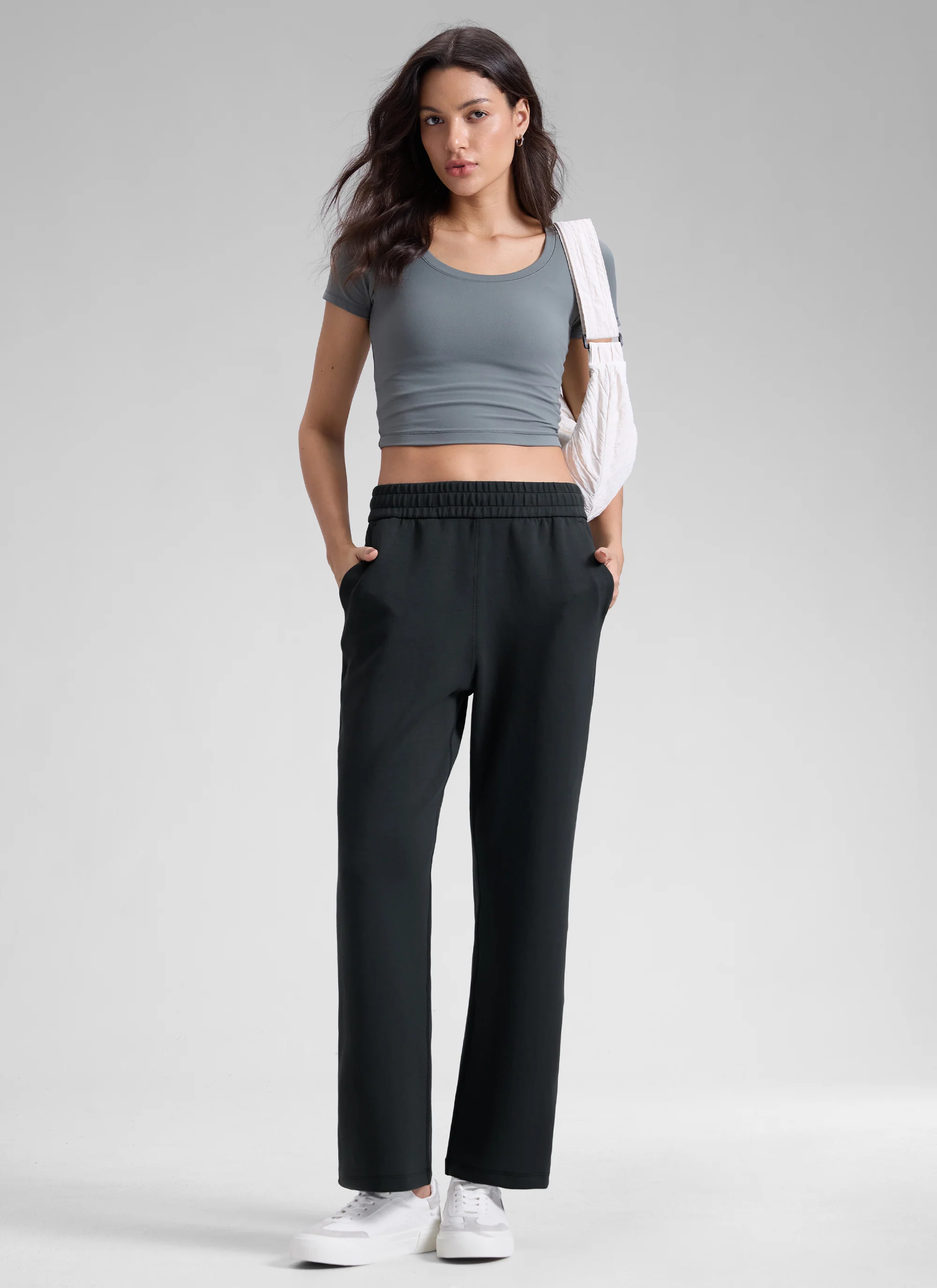 SoftAura Modal High Rise Pocket Sweatpant 29" - Image 13
