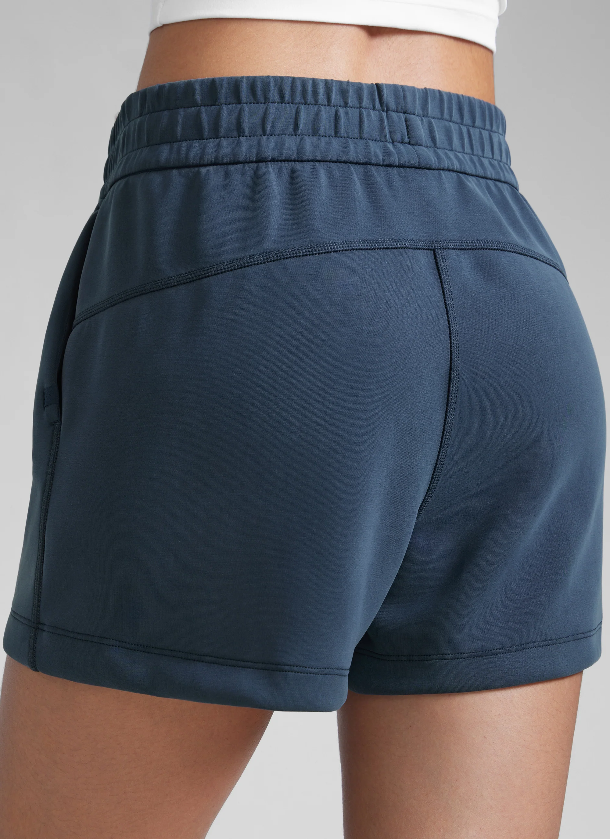 SoftAura Drawstring Pocket Sweat Shorts 4” - Image 17