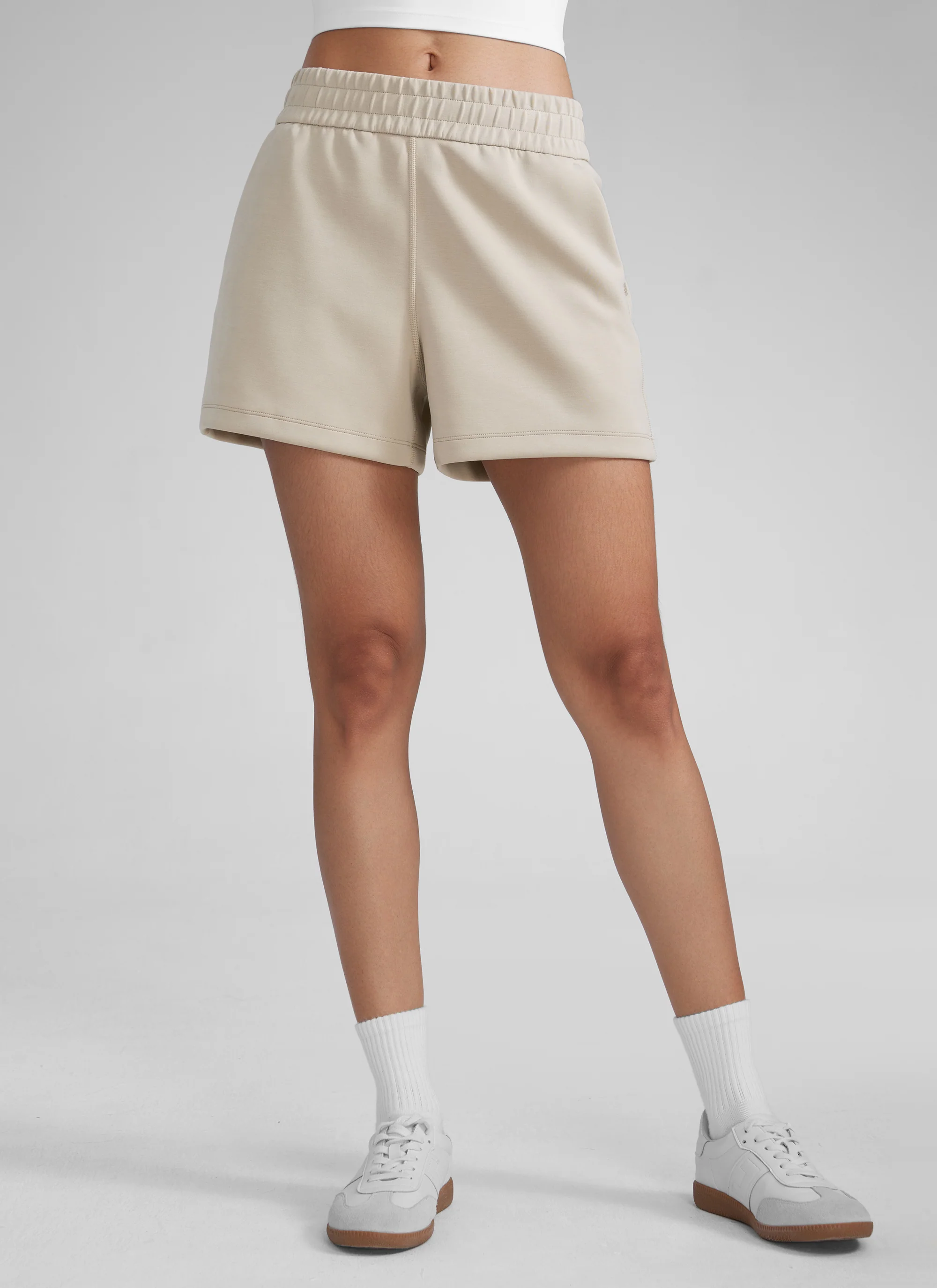 SoftAura Drawstring Pocket Sweat Shorts 4” - Image 26