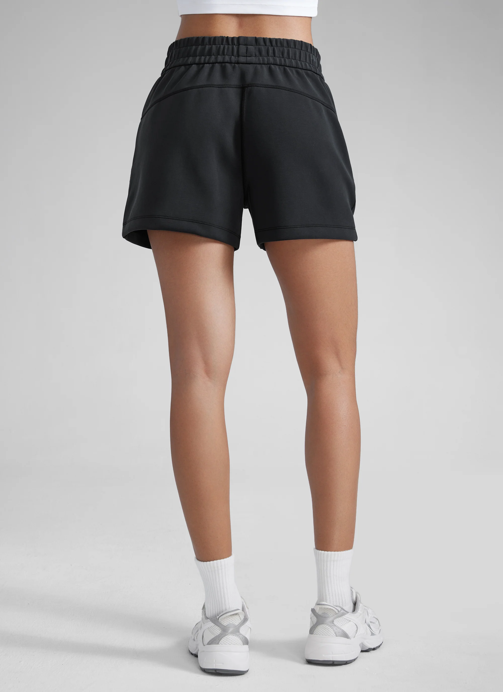 SoftAura Drawstring Pocket Sweat Shorts 4” - Image 9