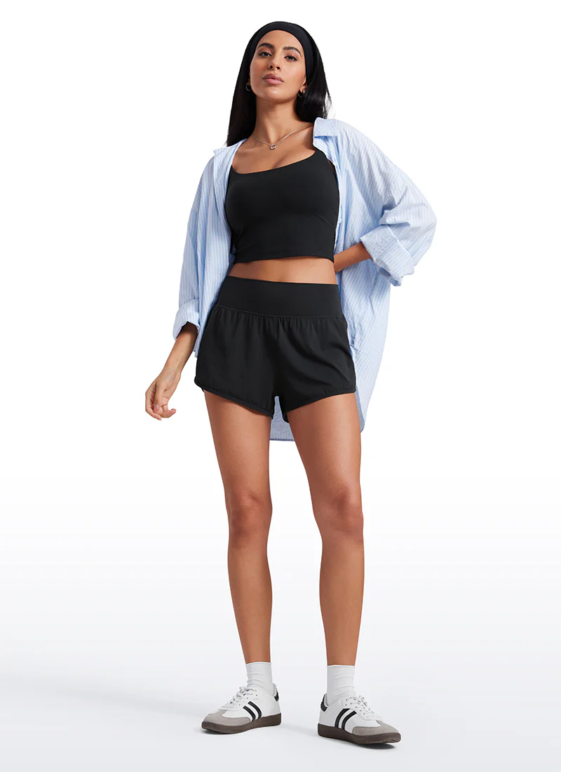 Butterluxe-Light Dolphin High Rise Shorts 2.5" - Image 3