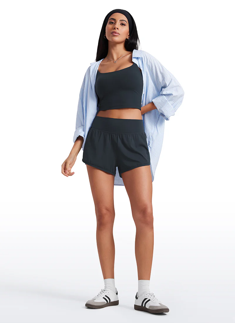 Butterluxe-Light Dolphin High Rise Shorts 2.5" - Image 7
