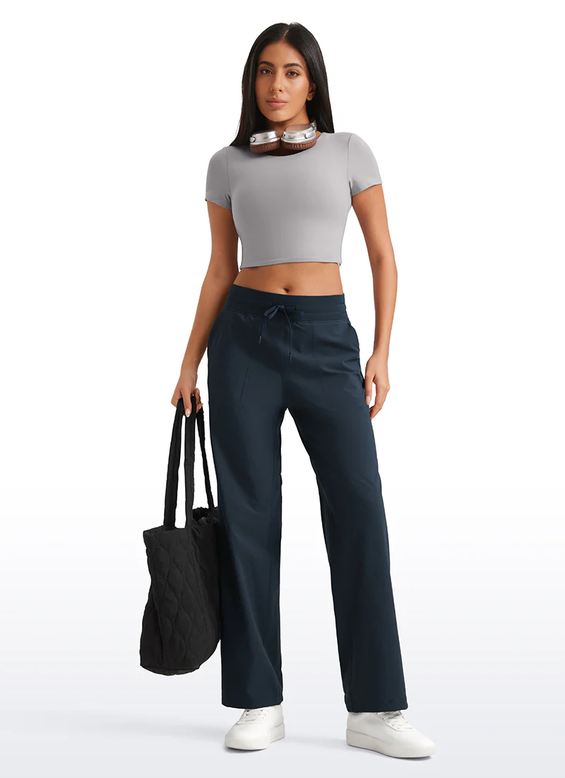 Strech Straight Leg High Rise Pant 30'' - Image 13