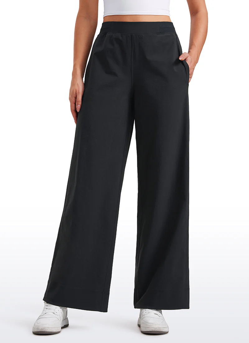 Stretch Wide Leg Casual Pant 30" - Image 5