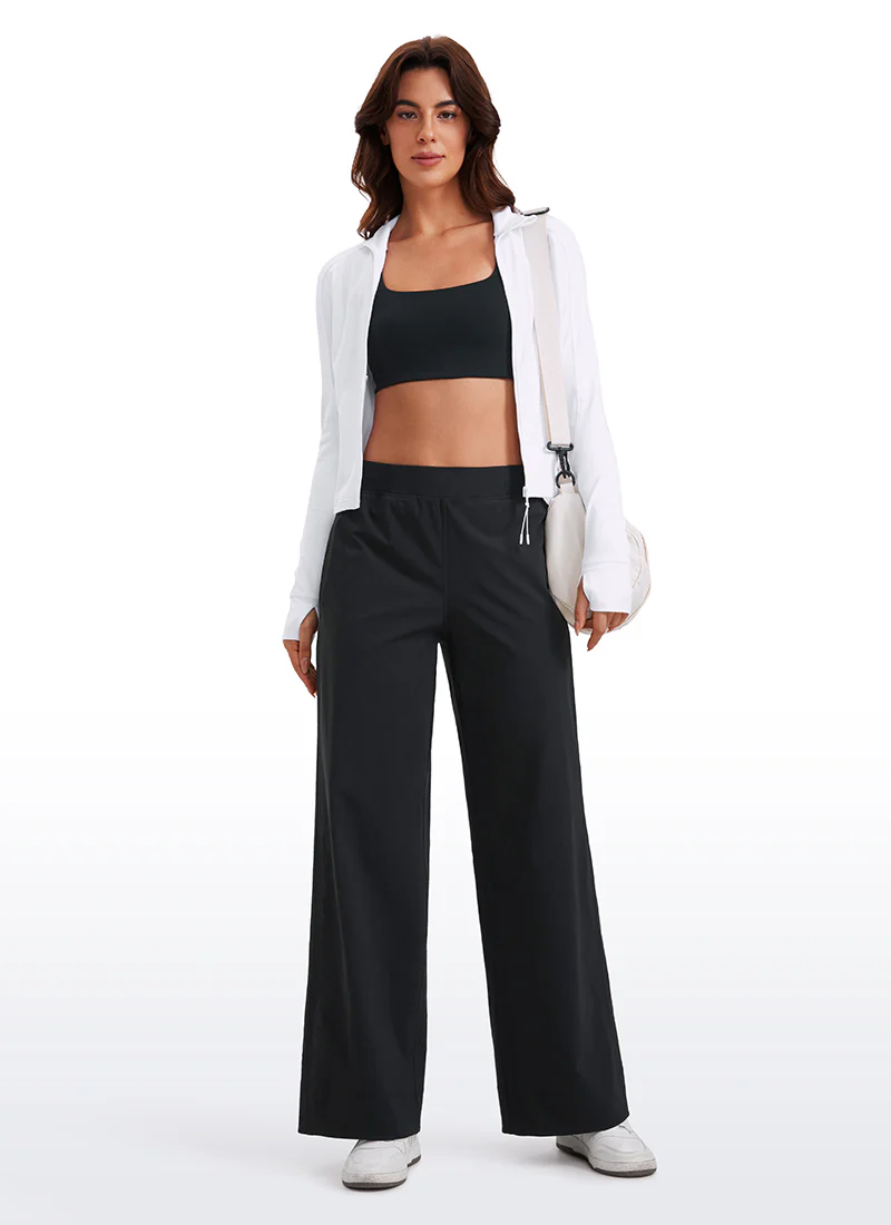 Stretch Wide Leg Casual Pant 30" - Image 7