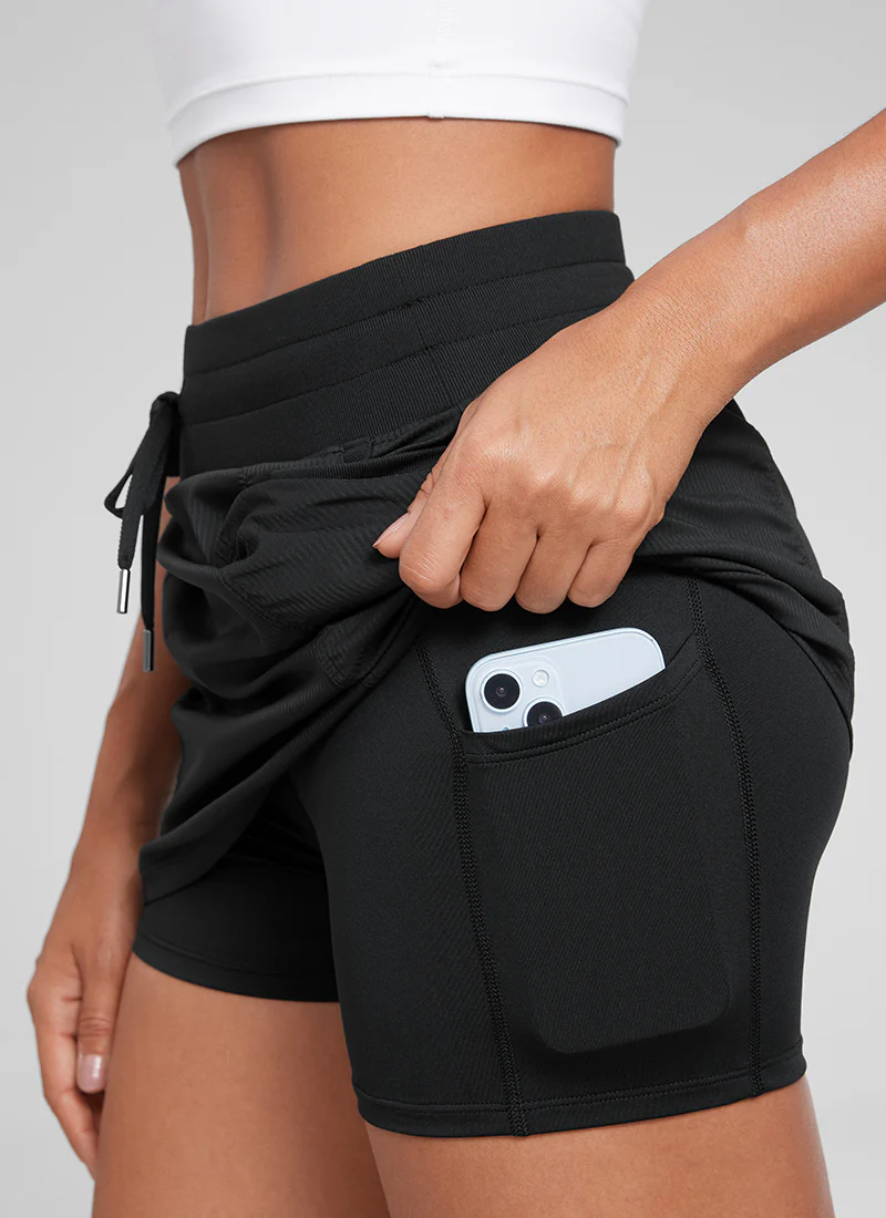 Lightweight High Rise Skirts Drawstring Skirt - Image 11