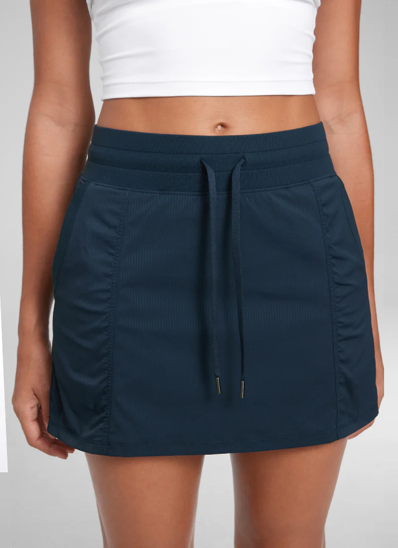 Lightweight High Rise Skirts Drawstring Skirt - Image 15